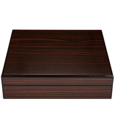Cigar Humidor Case with Humidifier Hygrameter Hold 35 Cigars Cedar Wood Travel Cigar Case Humidor Case Cigar Box with Divider Ideal Gifts for Men Cigar Enthsts Black - Buy Online on GoSupps.com