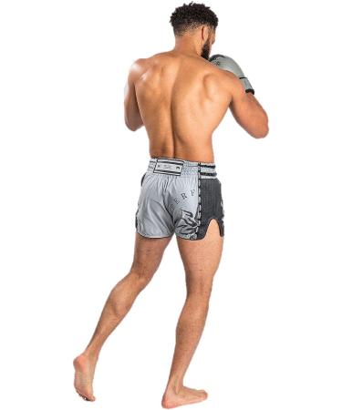 Venum Men's Stone Muay Thai Shorts - Mineral Green, Size Medium - Buy Online on GoSupps.com