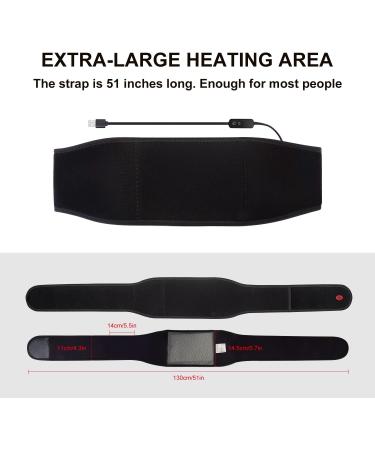 Graphene Times Heating Pillows & Fern Infrared Belts - Adjustable Pain Relief for Back & Waist - Buy Online on GoSupps.com