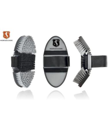 Horsecode 10-Piece Grey Grooming Bag - Complete Horse Care Kit | International Shipping Available - Buy Online on GoSupps.com