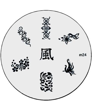Premium KONAD Stamping Nail Art Set - 8 Stencils + 1 Stamper/Scraper | International Shipping Available - Buy Online on GoSupps.com