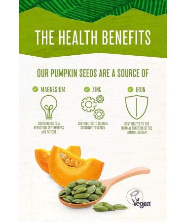 Terrafertil Nature S Heart | Pumpkin Seeds | Gluten Free | Wheat Free Suitable for Vegans | 1Kg - Buy Online on GoSupps.com