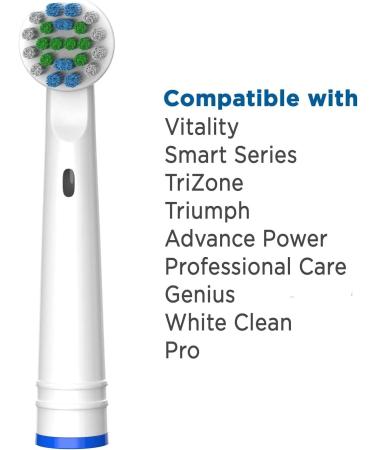 SOFTMATE Electric Toothbrush Replacement Heads - Compatible with Oral B Braun Models - Family Pack of 16 Soft Brush Refills - Buy Online on GoSupps.com