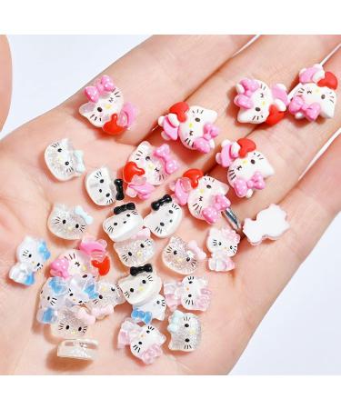 Tezocr Kawaii Nail Charms for Acrylic Nails - Cute Resin Nail Art Accessories - Buy Online on GoSupps.com