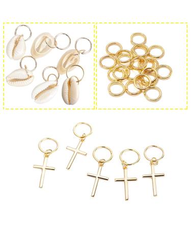 Trsnzul 120-Piece Hair Clip Set | Metal Hair Cuffs & Braiding Clips for Dreadlocks & Braids | Perfect Hair Accessories for International Shipping - Buy Online on GoSupps.com