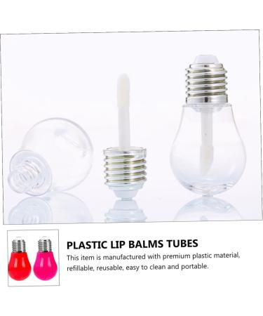 VILLCASE Tubes de Gloss L vres Faits Maison 10 Pi ces Mini Ampoule Transparente Rechargeable DIY Cosm tique Voyage - Buy Online on GoSupps.com
