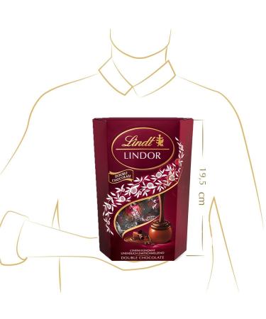 Buy Lindt Lindor Double Chocolate Balls 500g | Delicately Melting Chocolate Pralines | Perfect Gift for Chocolate Lovers - Buy Online on GoSupps.com