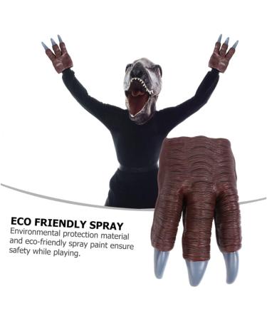 Safigle Dinosaur Glue Puppet Play Sets - 6 STK - Velociraptor & Derizierosaurus Gloves for Kids - International Shipping Available - Buy Online on GoSupps.com