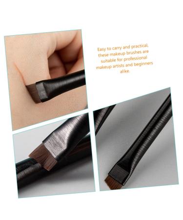 Balacoo Eyeliner Brush Set - 6 Multipurpose Makeup Brushes for Eyeliner & Eyebrows | Newborn Bevel Wood Toiletries - Buy Online on GoSupps.com