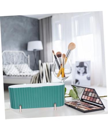 POPETPOP 1pc Box Cosmetic Cotton Storage Box Makeup Cotton Pads Clear Container with Lid Makeup Container Lip Plumper Gloss Clear Makeup Pad Storage Container Organizer Dog 21.35x9.1cm Green - Buy Online on GoSupps.com