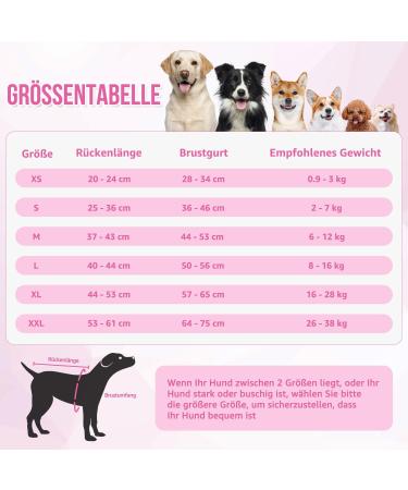 Eyein Dogebody - Breathable Soft One-Piece for Dogs | Wound Protection with Zipper & Belt | E-Neck Band Alternative (Pink Size S) - Buy Online on GoSupps.com