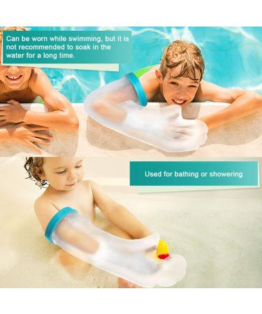 Waterproof Plaster Protection for Kids | Child Safe Cast Wrap for Shower & Injury - PVC (48cm) - Buy Online on GoSupps.com
