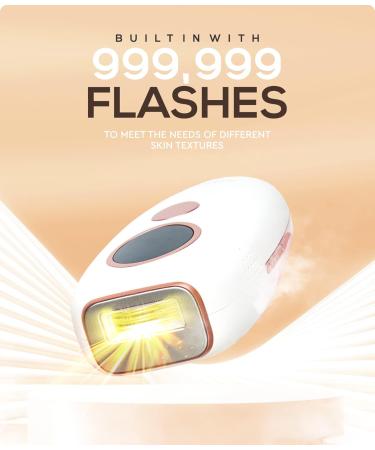 Skinzeal IPL Hair Removal Laser Device - 999 999 Pulses 5 Energy Levels Painless for Body Armpit Face & Bikini - Suitable for Women & Men - Buy Online on GoSupps.com