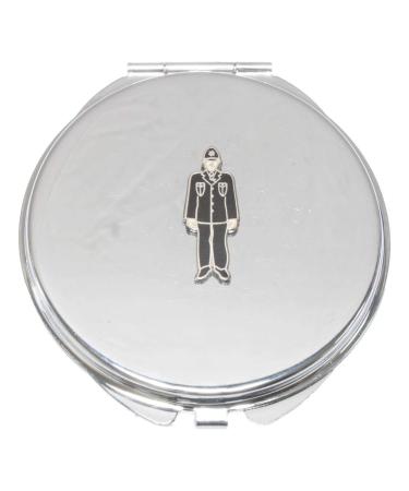 Policeman Compact Mirror Handbag Gift With Free Engraving 283