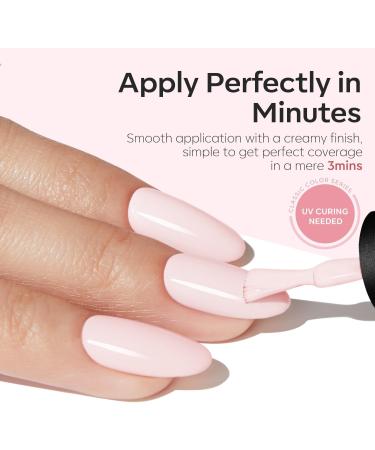 Modelones Gel Nail Polish 15ML Pink Gel Polish Soak Off LED Color Gel Home DIY Professional Salon Manicure Infinite Shine 28 Day Long Lasting 0.5 Fl Ounce - Buy Online on GoSupps.com