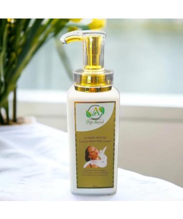 OrgAnnick La Dame Gold: Collagen & Glutathione Body Milk Lotion - 16oz