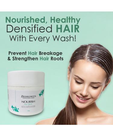 Nourish Hair Mask with Argan Oil & Shea Butter | Split Ends Repair for Men & Women - 100g | Cruelty-Free - Buy Online on GoSupps.com