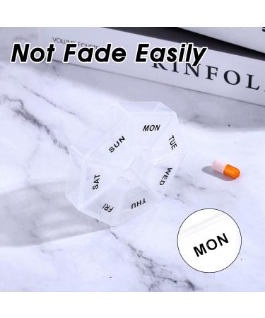 Shop WLLHYF 7-Day Portable Pill Organizer | Daily Vitamin Holder & Travel Medicine Planner - Buy Online on GoSupps.com