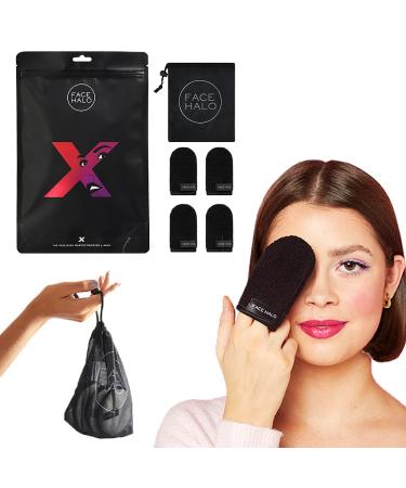 Face Halo X Precision Makeup Remover Wipes | Reusable Microfiber Mini Towel (4-Pack) - Buy Online on GoSupps.com