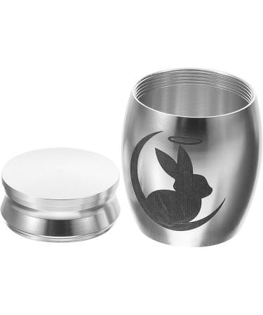 BESPORTBLE 5pcs Rabbit Urn Small Pet Urn Bunny Dog Urns for Ashes Mini Urns for Ashes Urn Small Stainless Steel 4.00X3.00X3.00CMx5pcs Silverx5pcs - Buy Online on GoSupps.com
