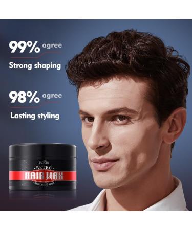 SADOER Vintage Hair Clay 100g Strong 48Hour Hold & Natural Volume Matte Finish - Buy Online on GoSupps.com