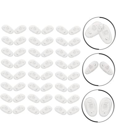 Healeved Sunglasses Nose Pads Replacement Kit - 90 Pairs Anti-Slip Push-In Nose Pads for Glasses - Transparent Color 3 Medium 3 PCs - Buy Online on GoSupps.com