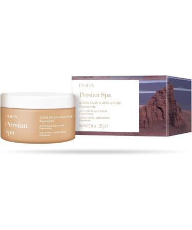 PUPA PERSIAN SPA SCRUB Salino Antistresses 350 g An elixir of valuable flowers spices and wood to be born again after the stress and bustle of the day 350 g Confezione da 1 - Buy Online on GoSupps.com