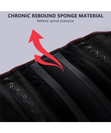 Men Back Brace Back Support Belt Lumbar Brace | Waist Protector Belt Lightweight Lower Back Support Brace for Home & Lifting At Work - Buy Online on GoSupps.com