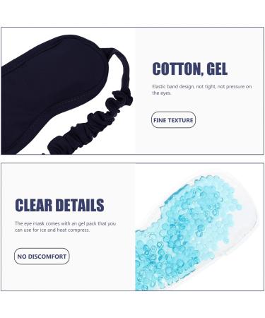 MAGICLULU Gel Eye Mask Set - Adjustable Light Blocking Eye Cover for Puffiness Relief Relaxation & Compression - Perfect Ice Eye Pillow & Blindfold - Buy Online on GoSupps.com