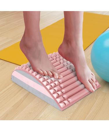 Neck and Back Extensor - euSWA Back Stretcher for Relaxation & Yoga - Pink Lumbar Spine Support & Stretching Aid - Buy Online on GoSupps.com