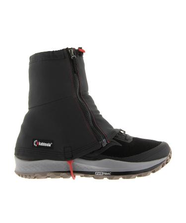 Kahtoola INSTAgaiter Mid - Gaiters for Hiking, Hunting, Trail Running, Mountaineering, Rocky Terrain, Snow & Ice Graphite Large/X-Large