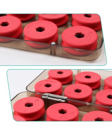 GnHG Leader Pocket Spooler - Mini Fishing Line Spool Roller & Winder with Foam Cord Covers - Ideal for Off-The-Ferment Fishing - 1 Piece with Plastic Box - Buy Online on GoSupps.com