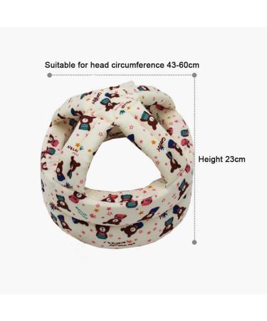 Hushui Baby Protective Helmet | Adjustable & Soft Toddler Head Protection Cap | Anti-Collision Safety Hat for Toddlers | International Shipping - Buy Online on GoSupps.com