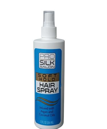 Pro Silk Salon Soft Hold Hair Spray Argan and Coconut Oils 12 fl oz(Pack of 2) - Buy Online on GoSupps.com