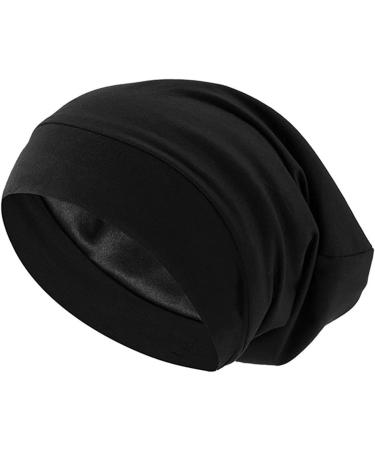 Silk bonnet for curly hair natural hair women and men - Buy Online on GoSupps.com
