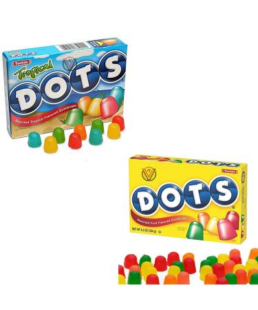 Tootsie Original Tropical Dots 184g | Pick Any Type & Number of Boxes