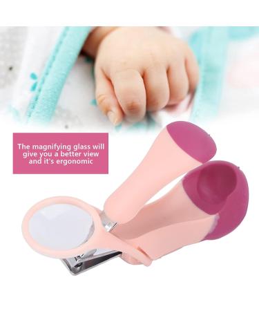 Buy Zoom Nail Clipper with Magnifying Glass - Lightweight Manicure Clipper for Babies & Seniors (Pink) - International Shipping Available - Buy Online on GoSupps.com