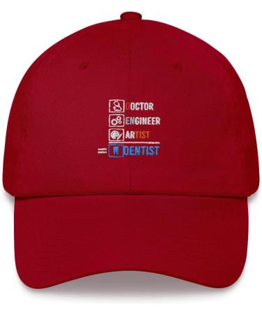 Humorous Dad Hat for Orthodontics & Endodontics | Novelty Tooth Expert Cap - One Size Spruce - Buy Online on GoSupps.com