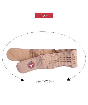 Siaosi Back Decompression Belt - Lumbar Support Waist Bandage for 29-49 Waist | Spinal Traction Extender | Perfect Gift - Buy Online on GoSupps.com