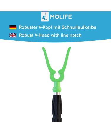 MoLife Rod Holder Set - Durable Fishing Rod Stand Accessories (Set of 4) for Ultimate Fishing Experience - International Shipping Available - Buy Online on GoSupps.com