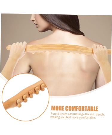 Gatuida 5-Stick Gua Sha Massage Tool Set - Full Body Wooden Roller with 20 Massage Balls for Muscle Relief - International Shipping Available - Buy Online on GoSupps.com
