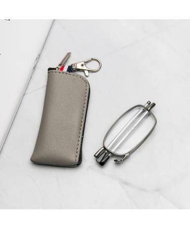 MMOWW Foldable Reading Glasses for Women & Men - Telescopic Pole Mini Anti Blue Light Glasses (+2.5 Gray) - Perfect for Travel - Buy Online on GoSupps.com