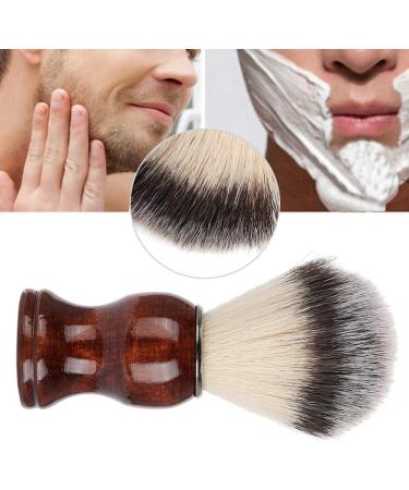 Portable Wooden Shaving Brush for Men - Ideal for Home & Travel | Premium Beard & Hairdressing Brush - Buy Online on GoSupps.com
