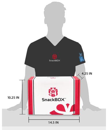 SnackBOX Gluten Free Healthy Snacks Care Package - 34 Count | Perfect for College Students, Exams, Valentine's Day & Gifts - Buy Online on GoSupps.com