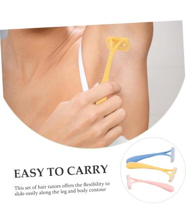 FRCOLOR 3pi ces Lot De Tondeuses Pour Poils Du Corps Portable Pour Femme Et Fille Avec Rasoir Pour Cheveux Et Poils Des Aisselles - Buy Online on GoSupps.com