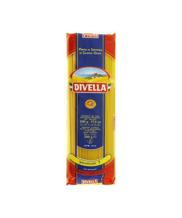 DIVELLA VERMICELLI 500 gr. (5 boxes of 500 g)