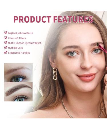 4D Hair Stroke Brow Stamp Brush - Ultra-Thin Eyebrow Hair Stroke Brush - Realistic Eyebrow Stamp Kit (Light Brown) - Buy Online on GoSupps.com