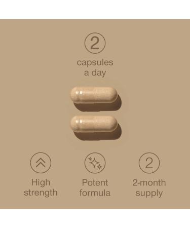 Organic Ashwagandha High Strength 1000mg Capsules with Black Pepper - 120 Herbal Vegan Tablets - UK Organic Certified - Soil Association - 120 Count - Buy Online on GoSupps.com