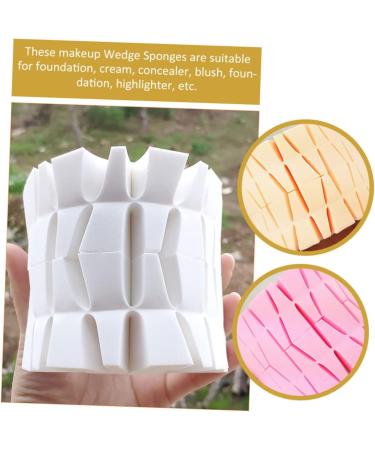 minkissy 3 Triangle Puff Wet Dry Dual-use Puff Triangle Sponges for Makeup Loose Powder Sponges Portable Facial Makeup Applicators Face Powder Cosmetic Hydrophilic Polyurethane Girl - Buy Online on GoSupps.com