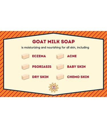 Goat Milk Stuff HONEYSUCKLE Soap Bar - Handmade Natural Soap Gift for Men and Women - Gentle Face and Body Cleansing - 2 Count - Buy Online on GoSupps.com